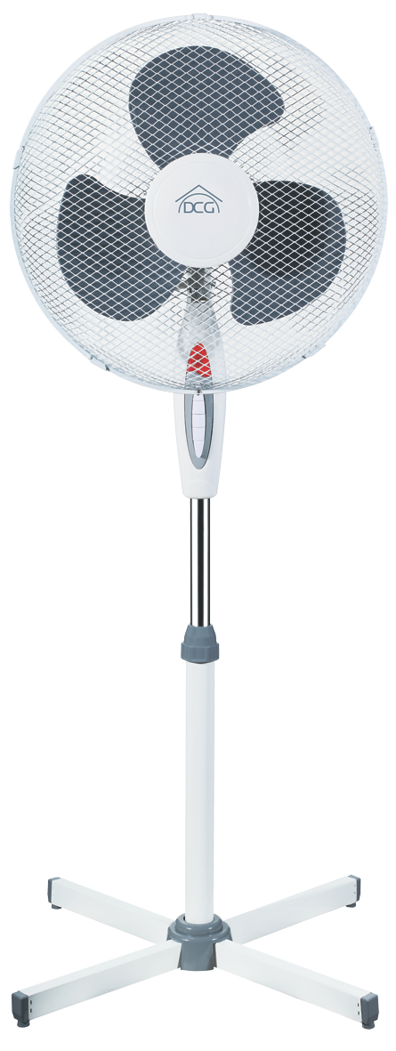 DCG Eltronic VE1625 ventilatore Nero, Bianco