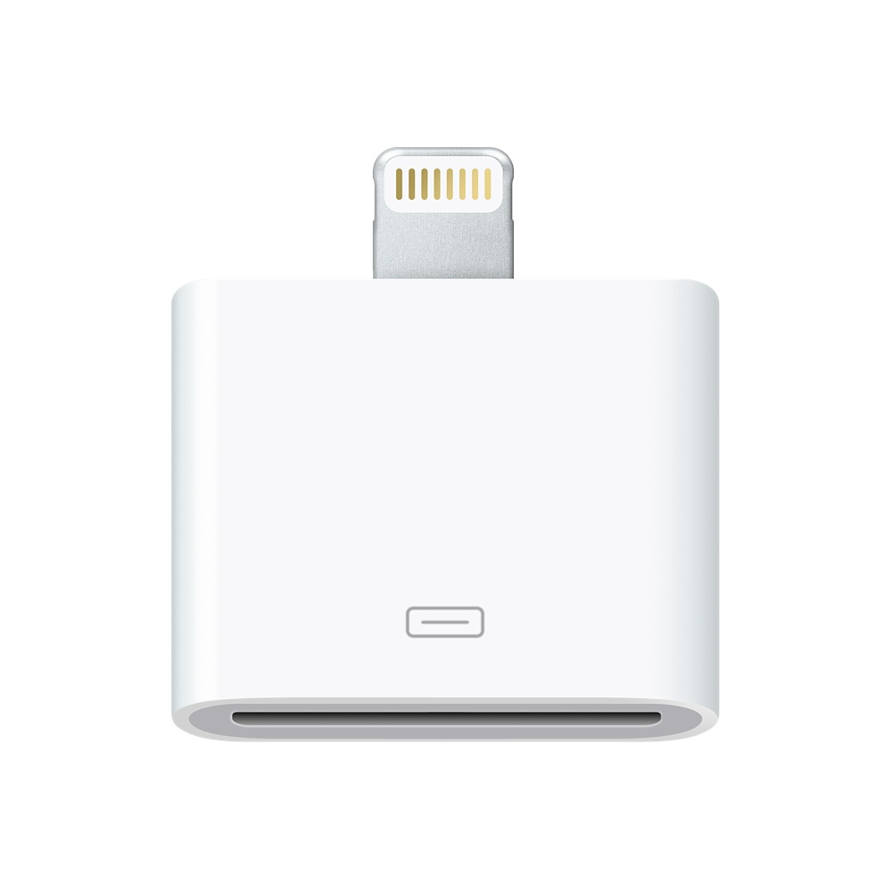 Apple MD823ZM/A adattatore per inversione del genere dei cavi Lightning 30-pin Bianco