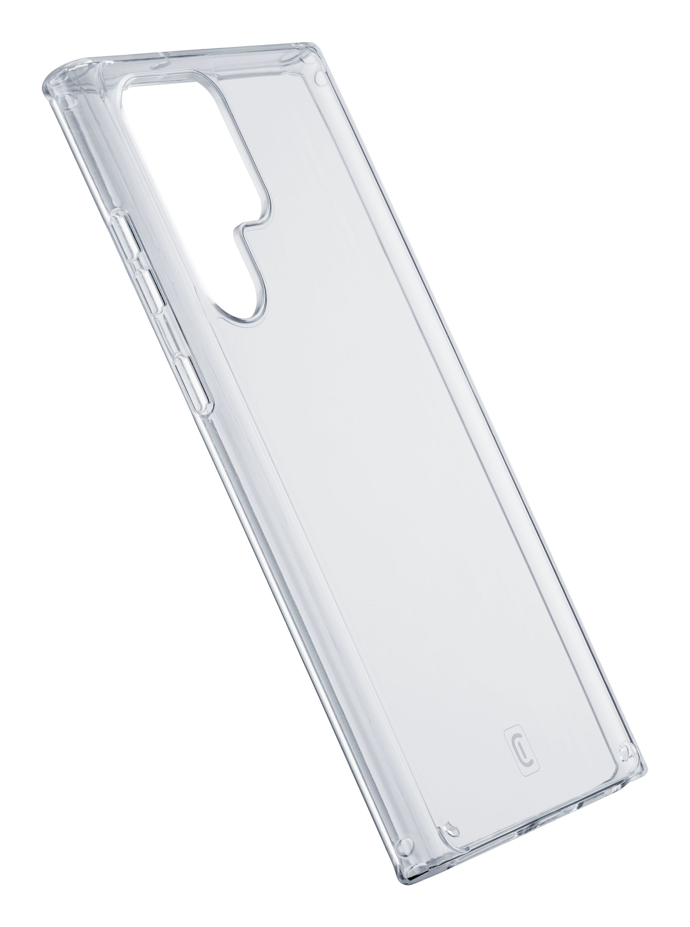 Cellularline Clear Strong - Galaxy S24 Ultra Custodia rigida con bordi in gomma
