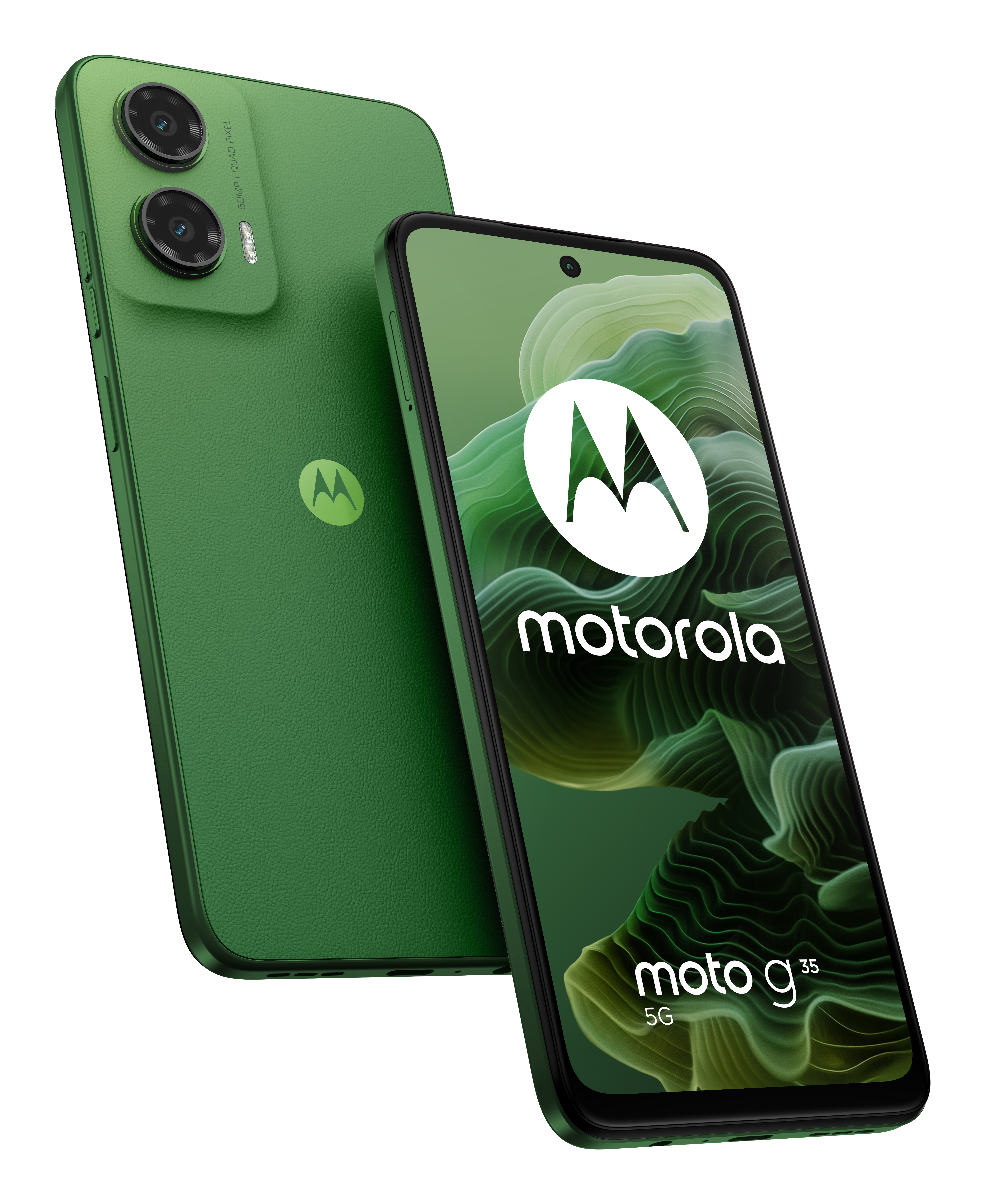 Motorola moto G35 5G 17,1 cm (6.72") Doppia SIM Android 14 USB tipo-C 4 GB 256 GB 5000 mAh Verde