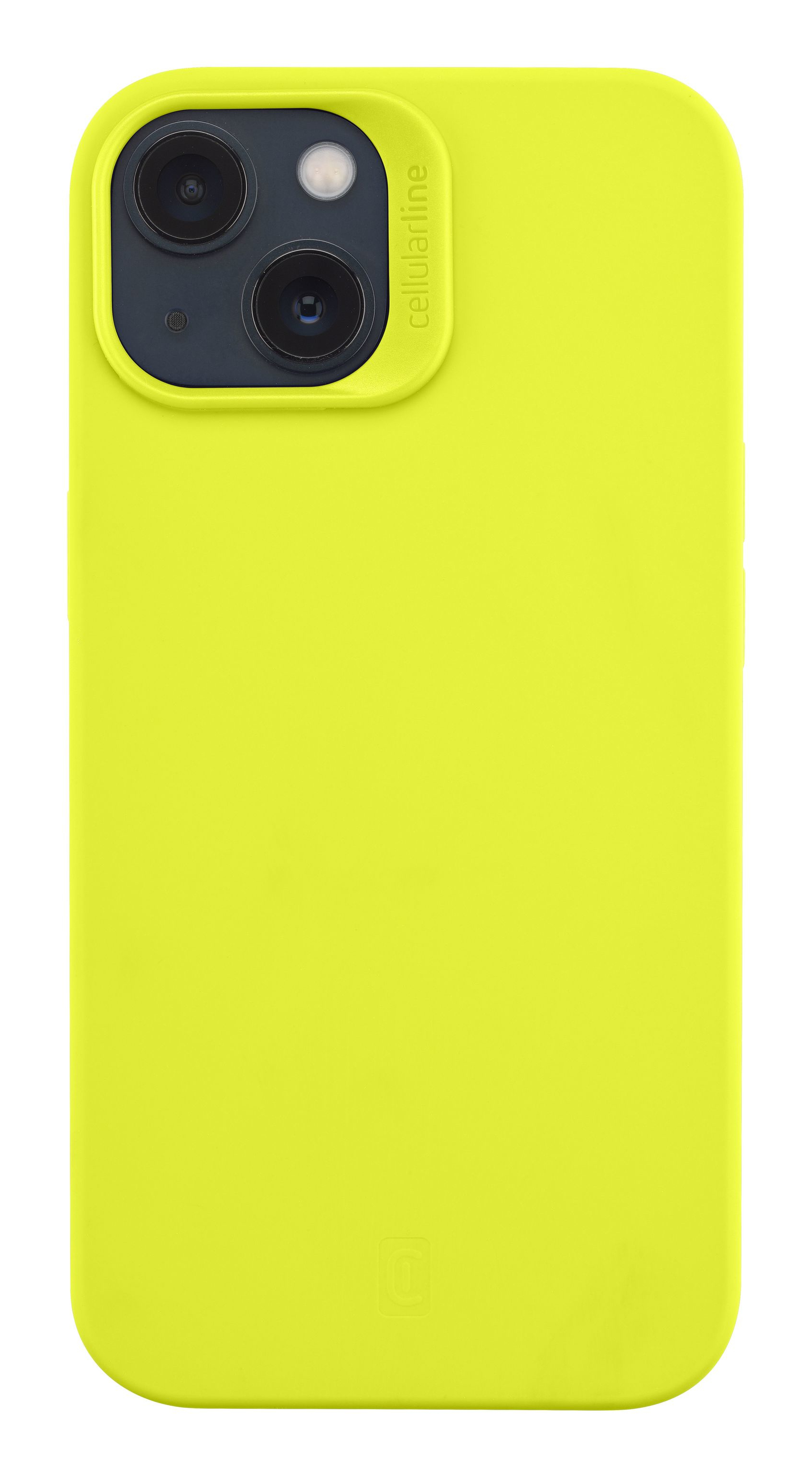 Cellularline Sensation - iPhone 14 Custodia in silicone soft touch con tecnologia antibatterica Microban® integrata