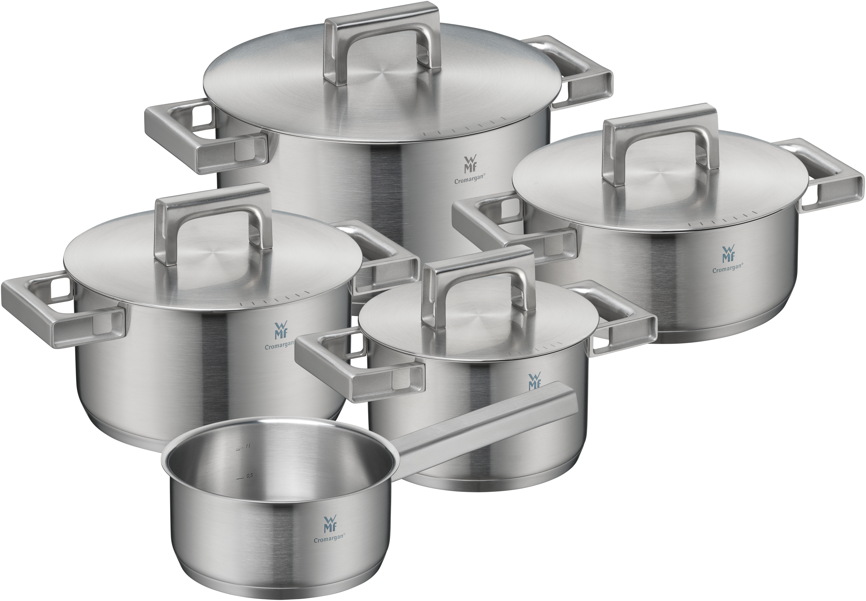 WMF Ultimate Cool 1790556030 set di pentole 9 pz