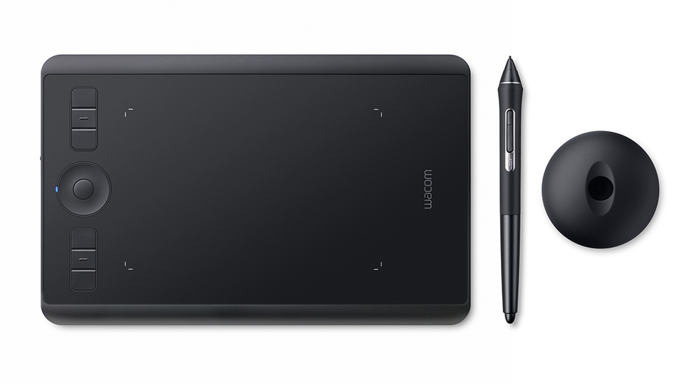 Wacom Intuos Pro (S) tavoletta grafica Nero 5080 lpi (linee per pollice) 160 x 100 mm USB/Bluetooth