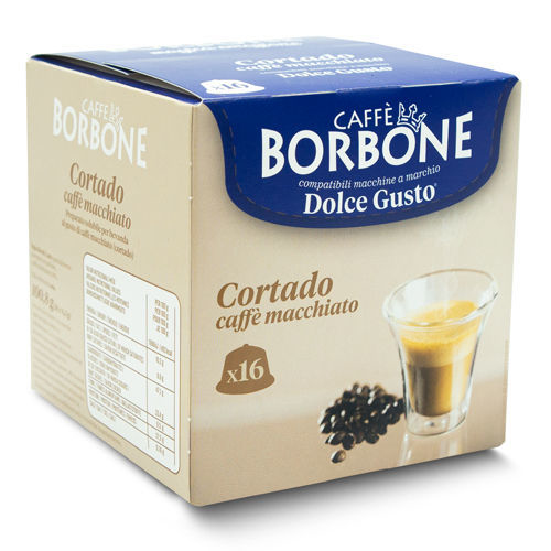 Caffè Borbone Cortado caffe macciato Capsule caffè 16 pz
