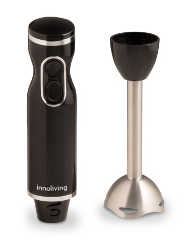 Innoliving INN-881 frullatore Frullatore ad immersione 400 W Nero, Acciaio inox