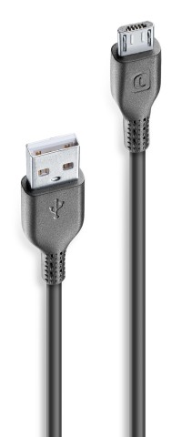 Cellularline Power Cable 200cm - MICRO USB Cavo MICRO USB per ricarica e trasferimento dati