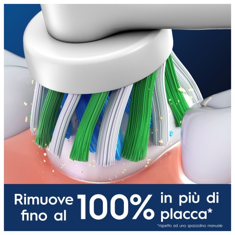 Oral-B Pro Cross Action 3 pz Bianco