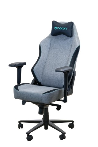 NACON PCCH-700 sedia per videogioco Sedia per gaming universale Seduta imbottita Nero, Grigio