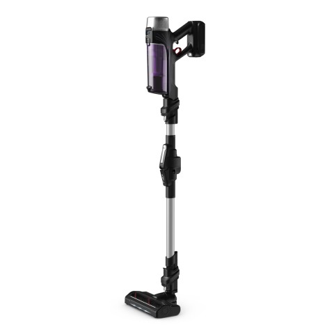 Rowenta RH2037 Aspirapolvere a bastone 2 in 1 Batteria Secco Senza sacchetto 0,4 L 250 W Nero, Viola