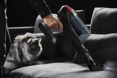 Rowenta RH98A7 Aspirapolvere a bastone 2 in 1 Batteria Secco Senza sacchetto 0,9 L 320 W Rosso, Grigio