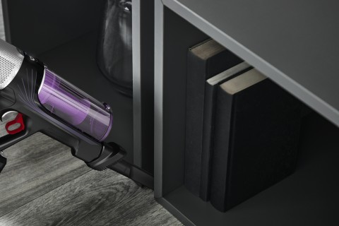 Rowenta RH2037 Aspirapolvere a bastone 2 in 1 Batteria Secco Senza sacchetto 0,4 L 250 W Nero, Viola