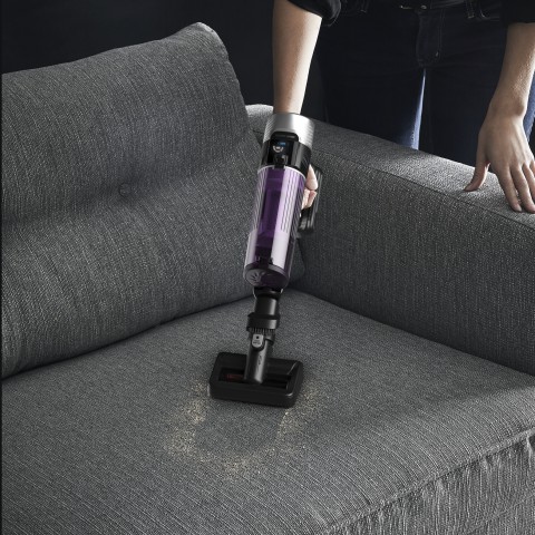 Rowenta RH2037 Aspirapolvere a bastone 2 in 1 Batteria Secco Senza sacchetto 0,4 L 250 W Nero, Viola