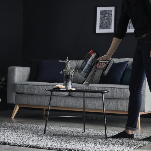 Rowenta RH98A7 Aspirapolvere a bastone 2 in 1 Batteria Secco Senza sacchetto 0,9 L 320 W Rosso, Grigio