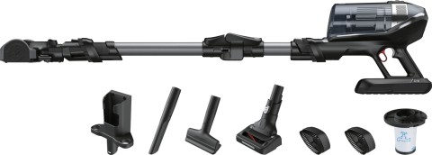 Rowenta RH99A9 Aspirapolvere a bastone 2 in 1 Batteria Secco Senza sacchetto 0,9 L Nero, Grigio