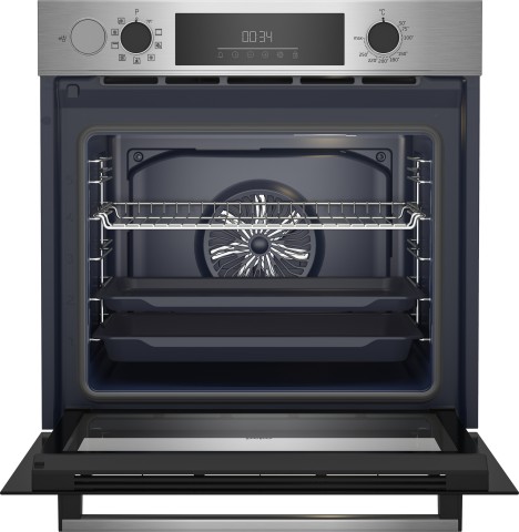 Beko b300 Forno Multifunzione BBIS12300XDE Assistito a Vapore SteamAssist, , 9 Funzioni, A+, Acciaio Inox