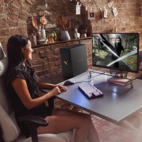 Victus by HP TG02-2009nl Intel® Core™ i7 i7-14700F 32 GB DDR4-SDRAM 512 GB SSD NVIDIA GeForce RTX 4060 Ti Windows 11 Home Tower PC Nero