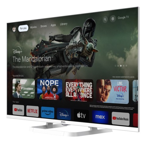 SABA SA32W79GTV TV 81,3 cm (32") HD Smart TV Wi-Fi Bianco 200 cd/m²