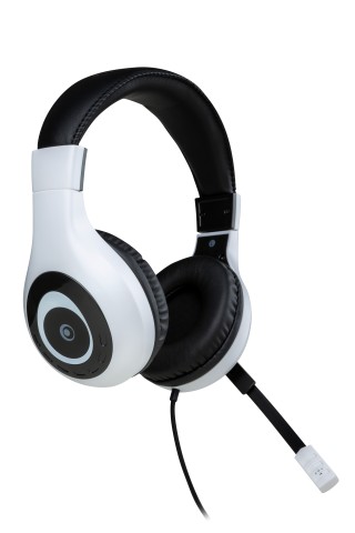 Bigben Interactive Wired Stereo Gaming Headset V1 Cuffie Cablato A Padiglione Nero, Bianco