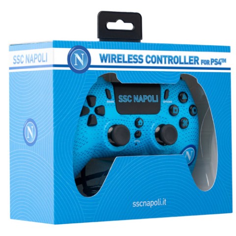 Qubick ACP40159 periferica di gioco Nero, Blu Bluetooth/USB Gamepad Analogico/Digitale PC, PlayStation 4, PlayStation 5
