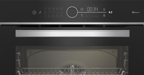 Beko BBIMM13400XCSW 72 L 3400 W Nero, Acciaio inox