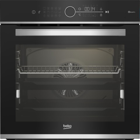 Beko BBIMM13400XCSW 72 L 3400 W Nero, Acciaio inox