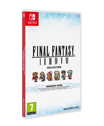 Deep Silver Final Fantasy I-VI Collection Anniversary Edition Anniversario Cinese semplificato, Cinese tradizionale, Tedesca, Inglese, ESP, Francese, ITA, Giapponese, Coreano, POR-BRA, Russo, Tailandese Nintendo Switch