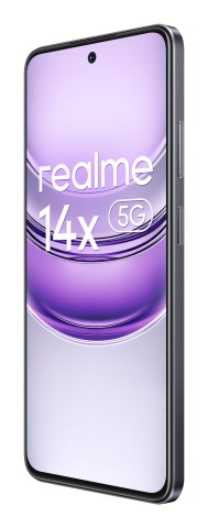 realme 14x 5G 16,9 cm (6.67") Dual SIM ibrida Android 15 USB tipo-C 8 GB 256 GB 5000 mAh Nero