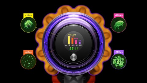 Dyson V15 Detect Absolute Aspirapolvere a bastone 2 in 1 Batteria Secco Senza sacchetto 660 W Nichel, Giallo