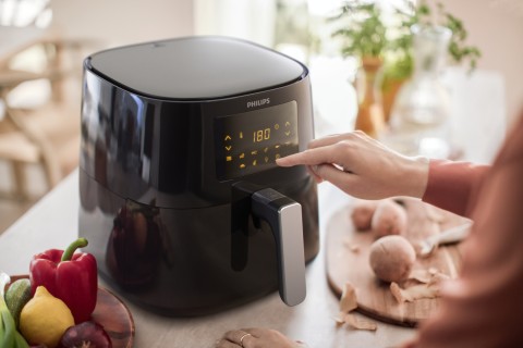 Philips 3000 series Airfryer XL 6.2L, Friggitrice ad aria 14-in-1, App per ricette HD9270/70