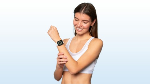 Amazfit Bip 5 4,85 cm (1.91") TFT Digitale 320 x 380 Pixel Touch screen Bianco GPS (satellitare)