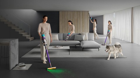 Dyson Gen5 Detect Aspirapolvere a bastone 2 in 1 Batteria Secco HEPA Senza sacchetto Viola