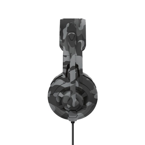 Trust GXT 411K Radius Auricolare Cablato A Padiglione Gaming Nero, Grigio, Bianco
