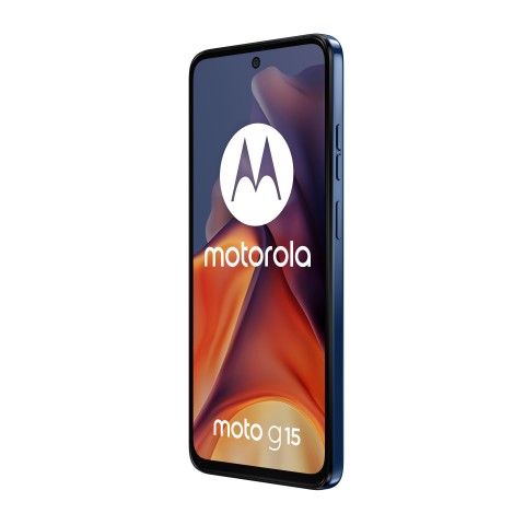 Motorola moto g15 17,1 cm (6.72") Doppia SIM Android 15 4G USB tipo-C 8 GB 512 GB 5200 mAh Blu marino