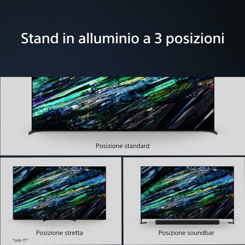 Sony BRAVIA XR | XR-55A95L | QD-OLED | 4K HDR | Google TV | ECO PACK | BRAVIA CORE | Perfect for PlayStation5 | Seamless Edge Design