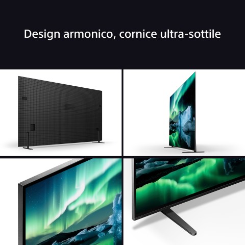 Sony BRAVIA 8 OLED 65 Pollici 4K HDR Google Smart TV (2024) | Gaming Menu per PlayStation 5, IMAX Enhanced, Dolby Vision Atmos, Chromecast, AirPlay, 120Hz 65XR83