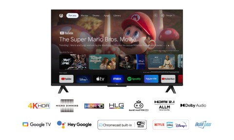 TCL P655 Serie P65 Smart TV Ultra HD 4K 43" 43P655, Dolby Audio, Controlli vocali, Google TV