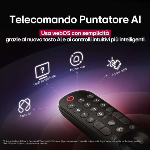 LG OLED evo AI OLED97G54LW TV Serie G5 97'' 4K, α11 Gen2, Brightness Booster Max, 60W, 4 HDMI 165Hz, Smart TV 2025