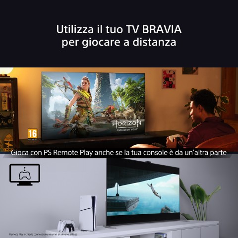 Sony BRAVIA 8 OLED 65 Pollici 4K HDR Google Smart TV (2024) | Gaming Menu per PlayStation 5, IMAX Enhanced, Dolby Vision Atmos, Chromecast, AirPlay, 120Hz 65XR83