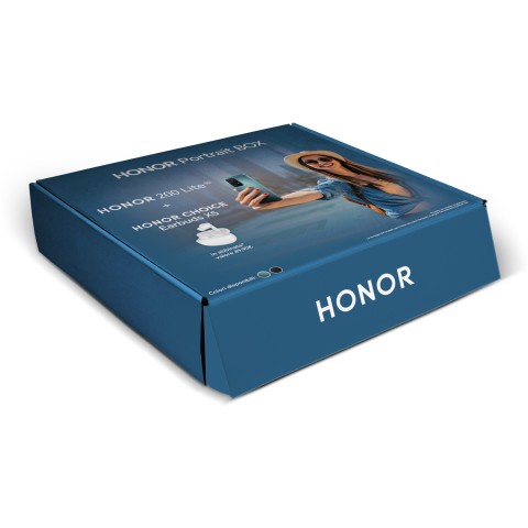 Honor N Series 200 Lite 5G + Earbuds X5 17 cm (6.7") Doppia SIM Android 14 USB tipo-C 8 GB 256 GB 4500 mAh Nero