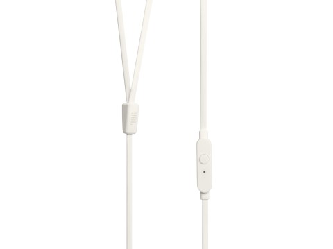 JBL Tune 110 Auricolare Cablato In-ear MUSICA Bianco
