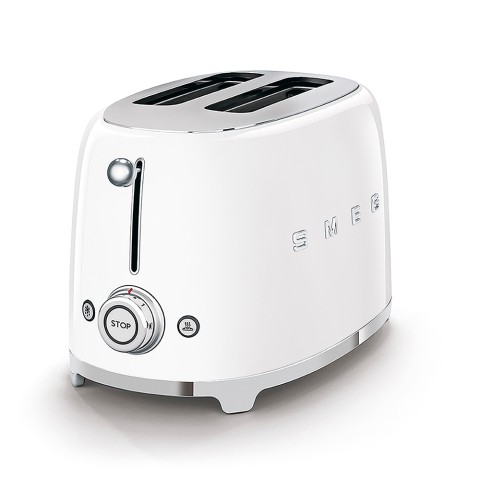 Smeg Tostapane 50's Style – Bianco LUCIDO 2x2 – TSF01WHEU