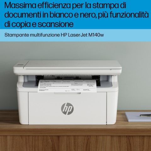HP LaserJet Stampante multifunzione M140w