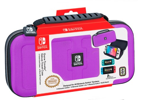 Bigben Interactive AL112531 custodia per console portatile Valigia da viaggio Nintendo Viola