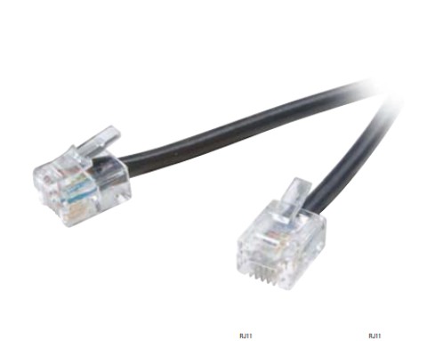 Vivanco 10m RJ-11 Cable Bianco