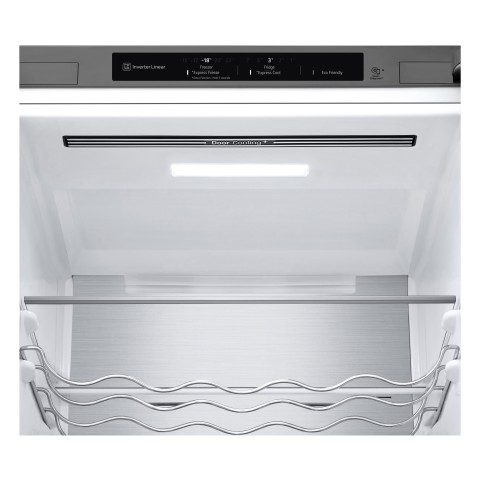 LG GBV7280CPY Frigorifero combinato, Classe C, 387L, Fresh Converter, Porte piatte,Argento