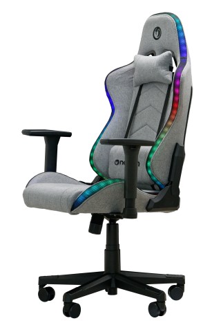 NACON PCCH-675-RGB sedia per videogioco Poltrona per gaming Seduta imbottita Grigio
