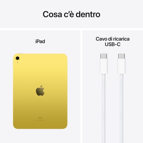Apple iPad (10^gen.) 10.9 Wi-Fi 64GB - Giallo