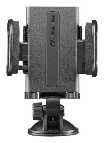 Cellularline Hug Flexi - Universal Supporto smartphone da auto con fissaggio a ventosa