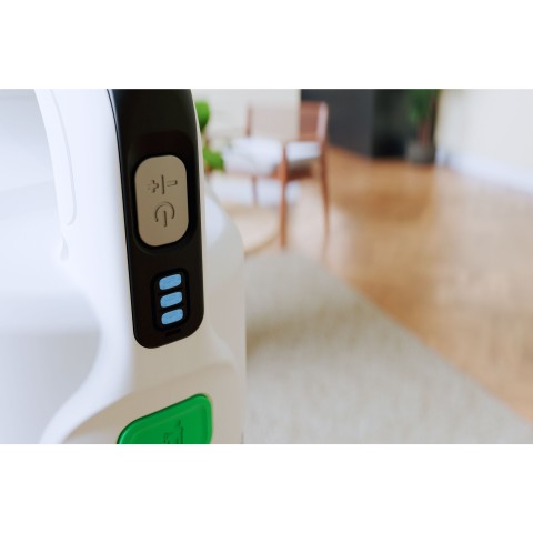 Black & Decker REVSV18D1HF-QW scopa elettrica Aspirapolvere a bastone 2 in 1 Batteria Secco Senza sacchetto 0,5 L 36 W Verde, Bianco 2 Ah