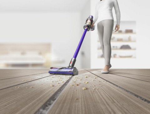 Dyson V11 Advanced Aspirapolvere a bastone 2 in 1 Batteria Secco Senza sacchetto 545 W Nichel, Viola